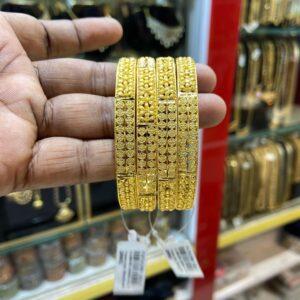 Gold Plated Bangles