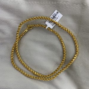 Gold Plated Saradu Chain Product Code fgc59sp