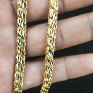 micro gold plated s model kerala design chain