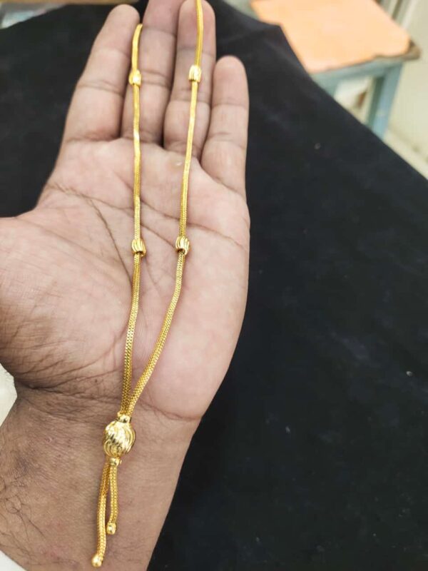 gold plated pendent chain